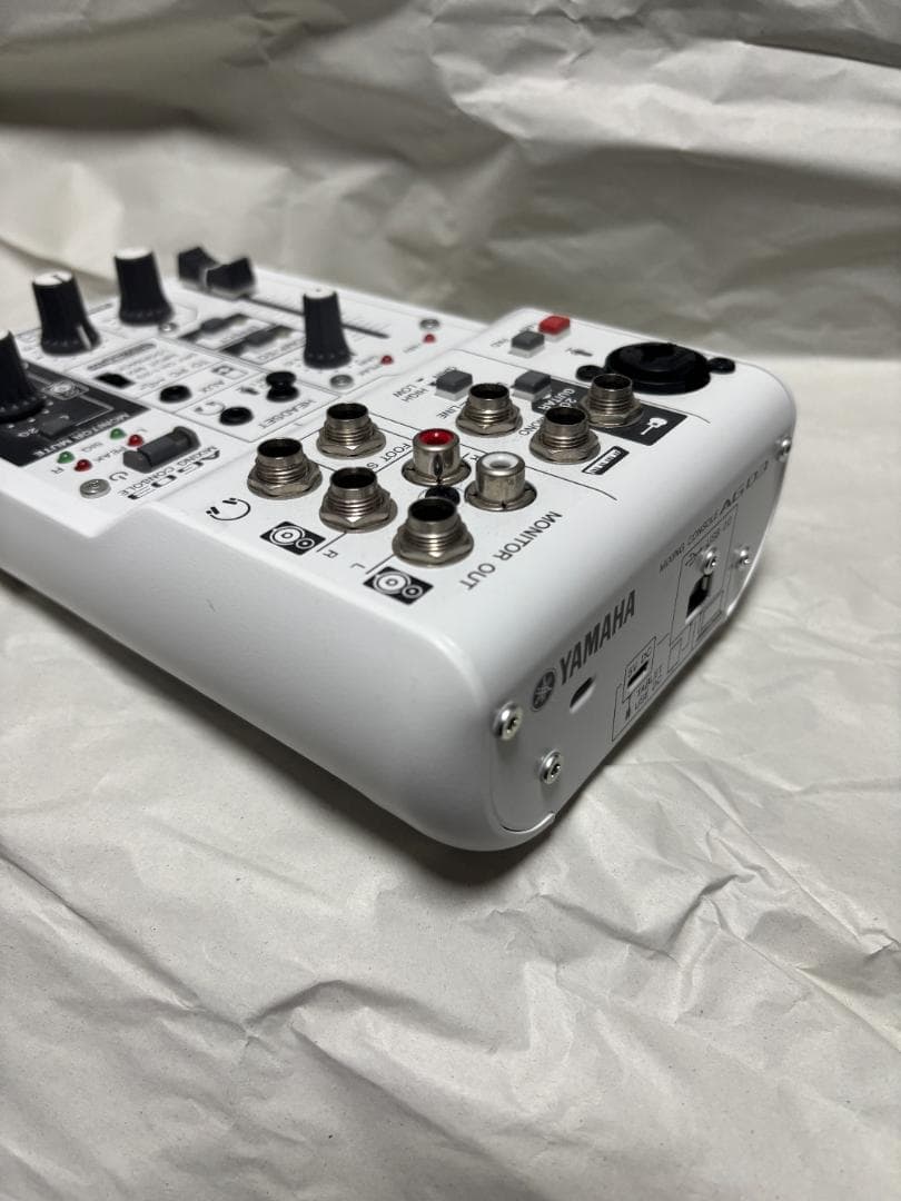 【動作良好】YAMAHA AG03 配信ミキサー（純正ケーブル・説明書付）