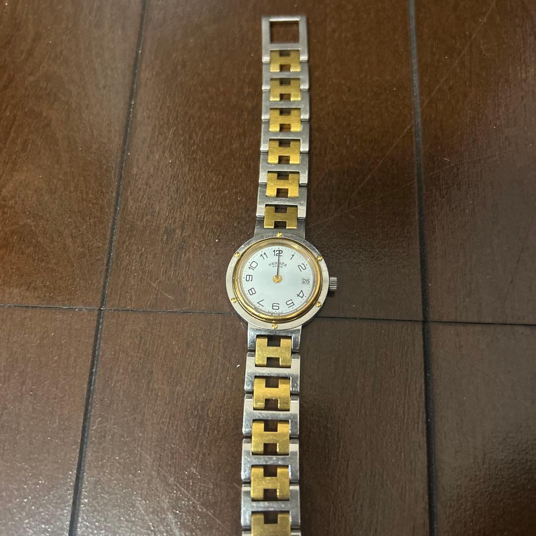HERMÈS エルメス クリッパー レディース腕時計 【ジャンク品】
