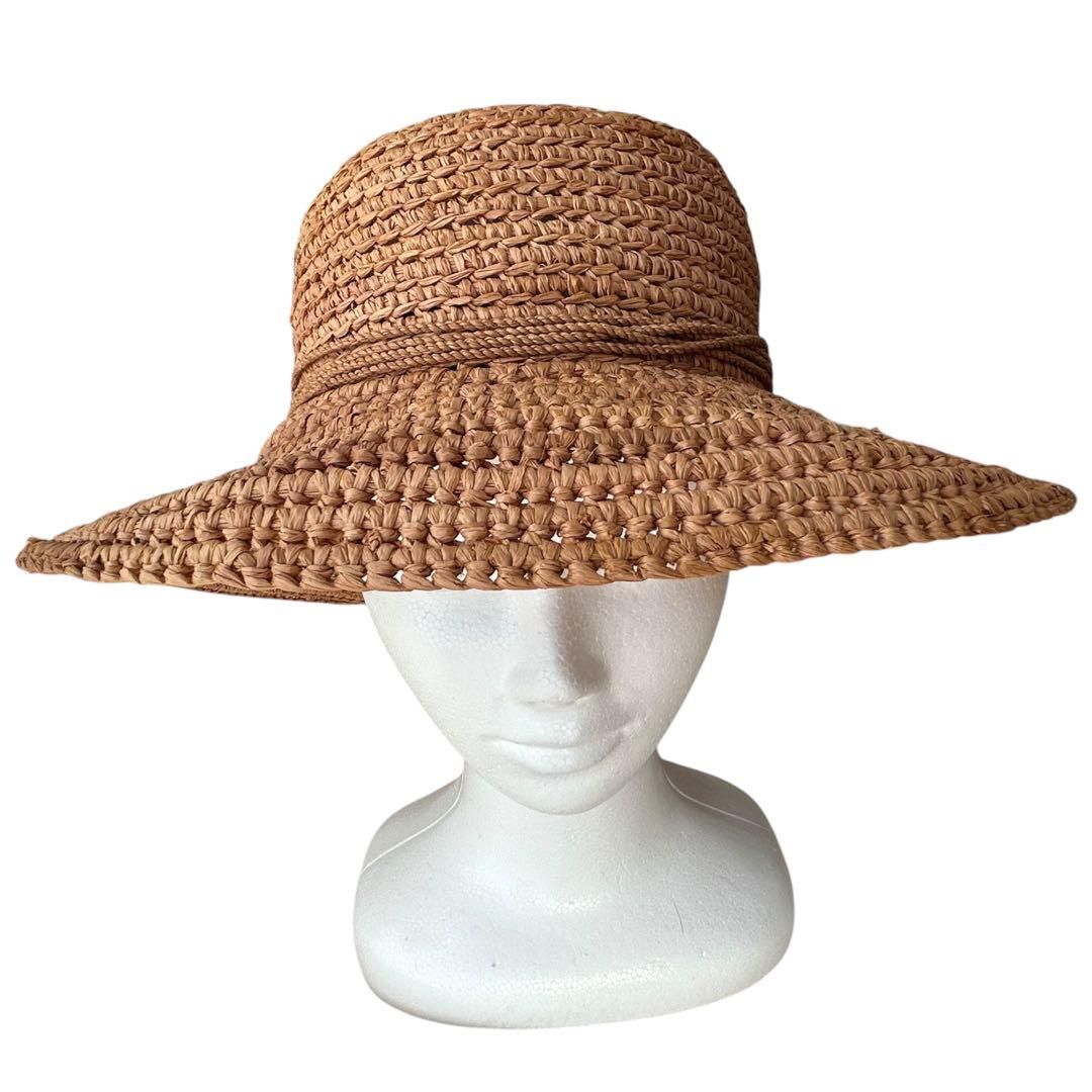 ヘレンカミンスキー　麦わら帽子　ストローハット　箱入り