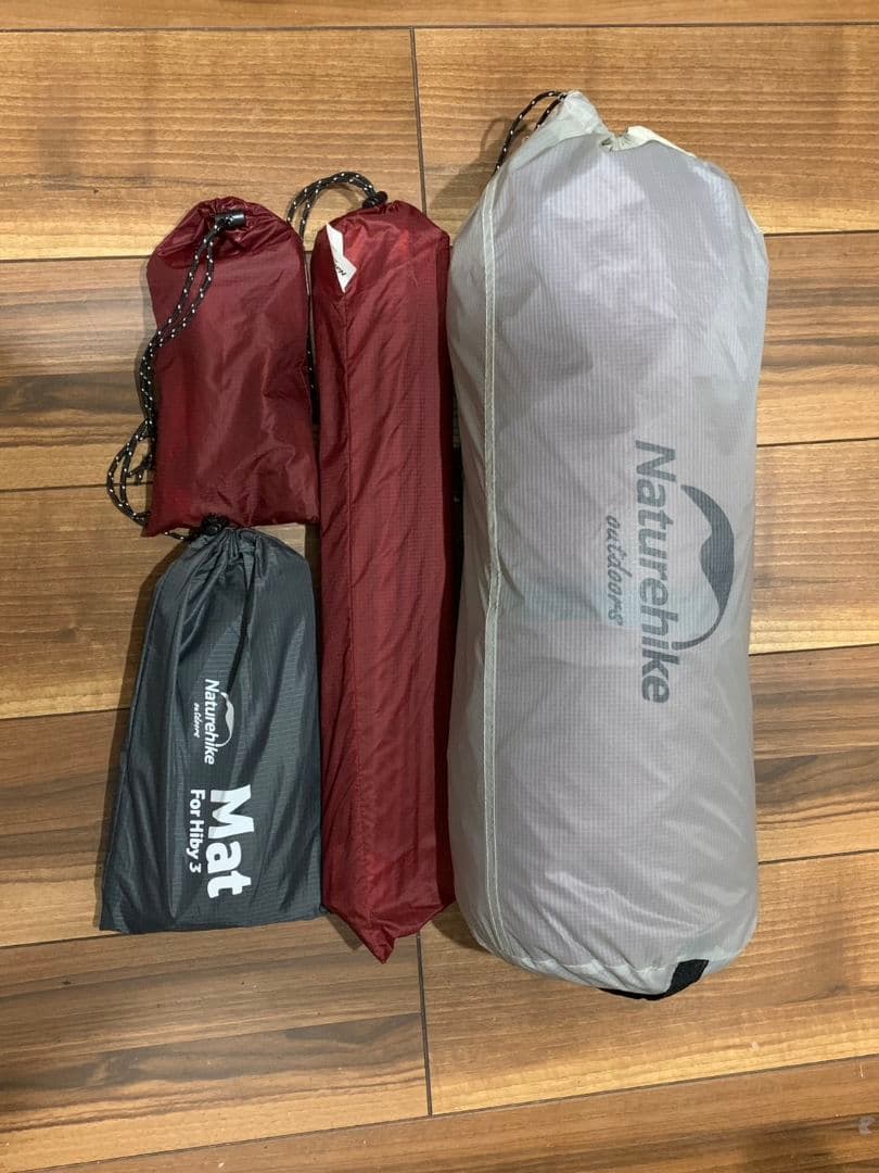 新品未使用！Naturehikeテント自立式 2-3人用