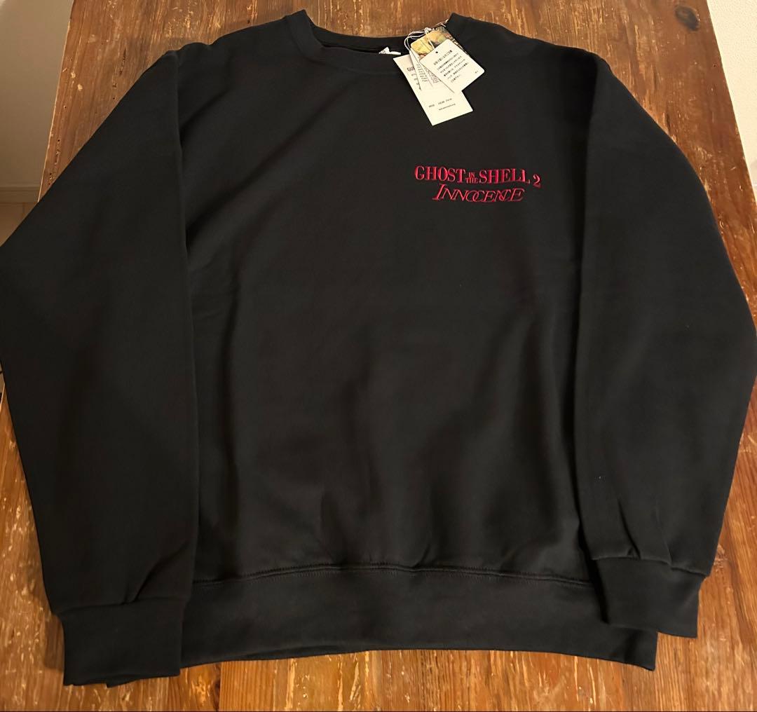 新品　ワコマリア　イノセンス　スウェットシャツ　サイズL 攻殻機動隊
