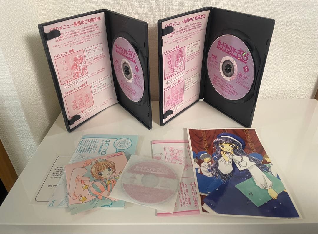 カードキャプター さくら DVD 全巻 18巻 ＋ 劇場版 DVD 2枚 セット