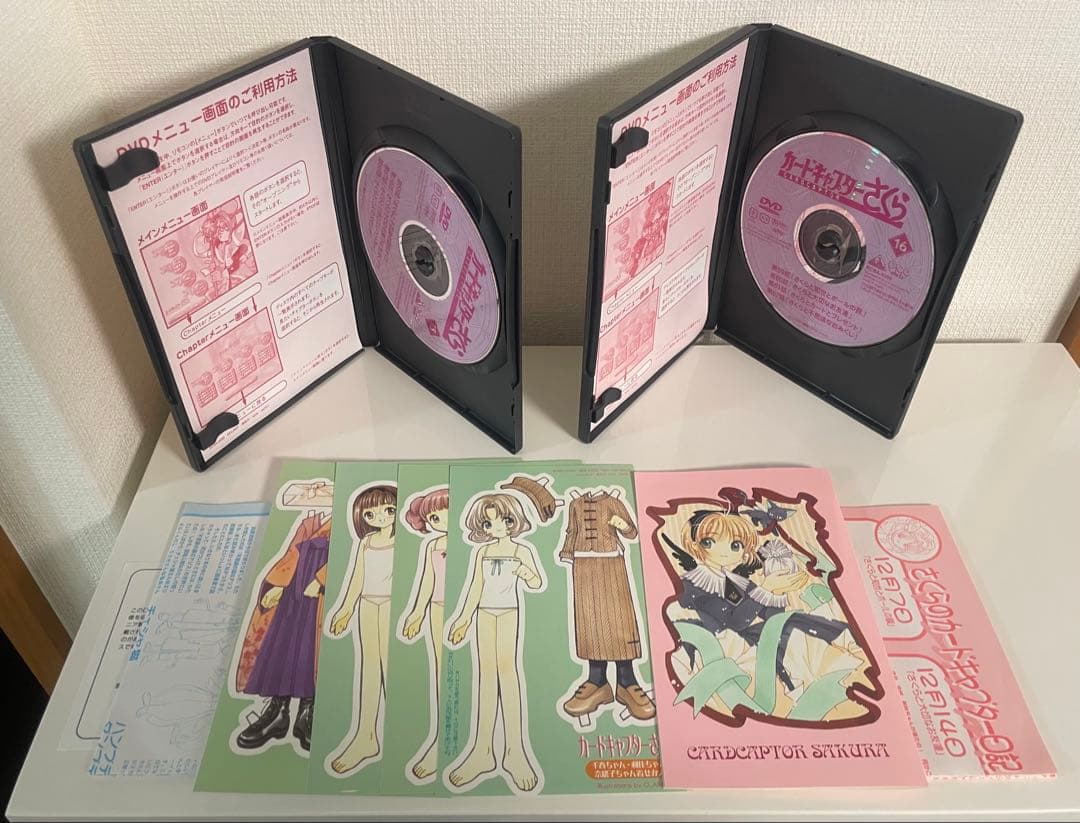カードキャプター さくら DVD 全巻 18巻 ＋ 劇場版 DVD 2枚 セット