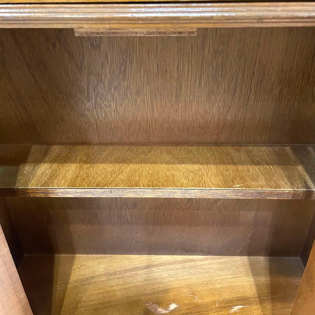 アンティーク調 象嵌 キャビネット 木製 収納棚 サイドボード コンソール