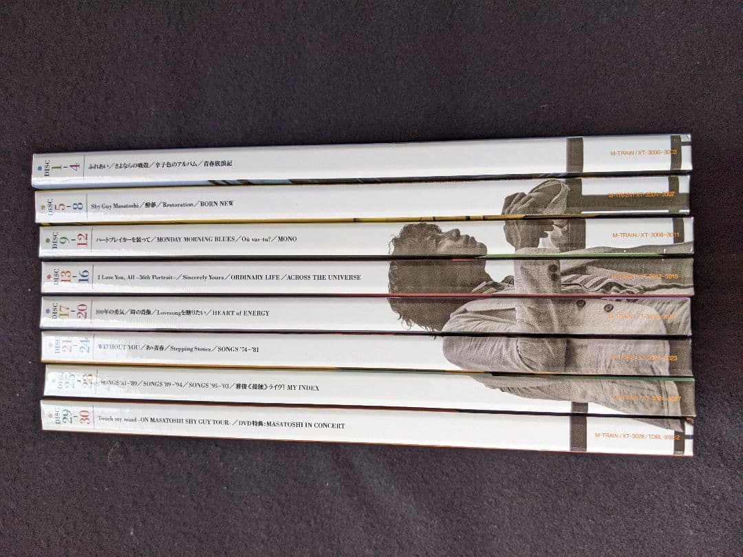 中村雅俊　30th Anniversary ライヴ　DVD　完全限定生産BOX