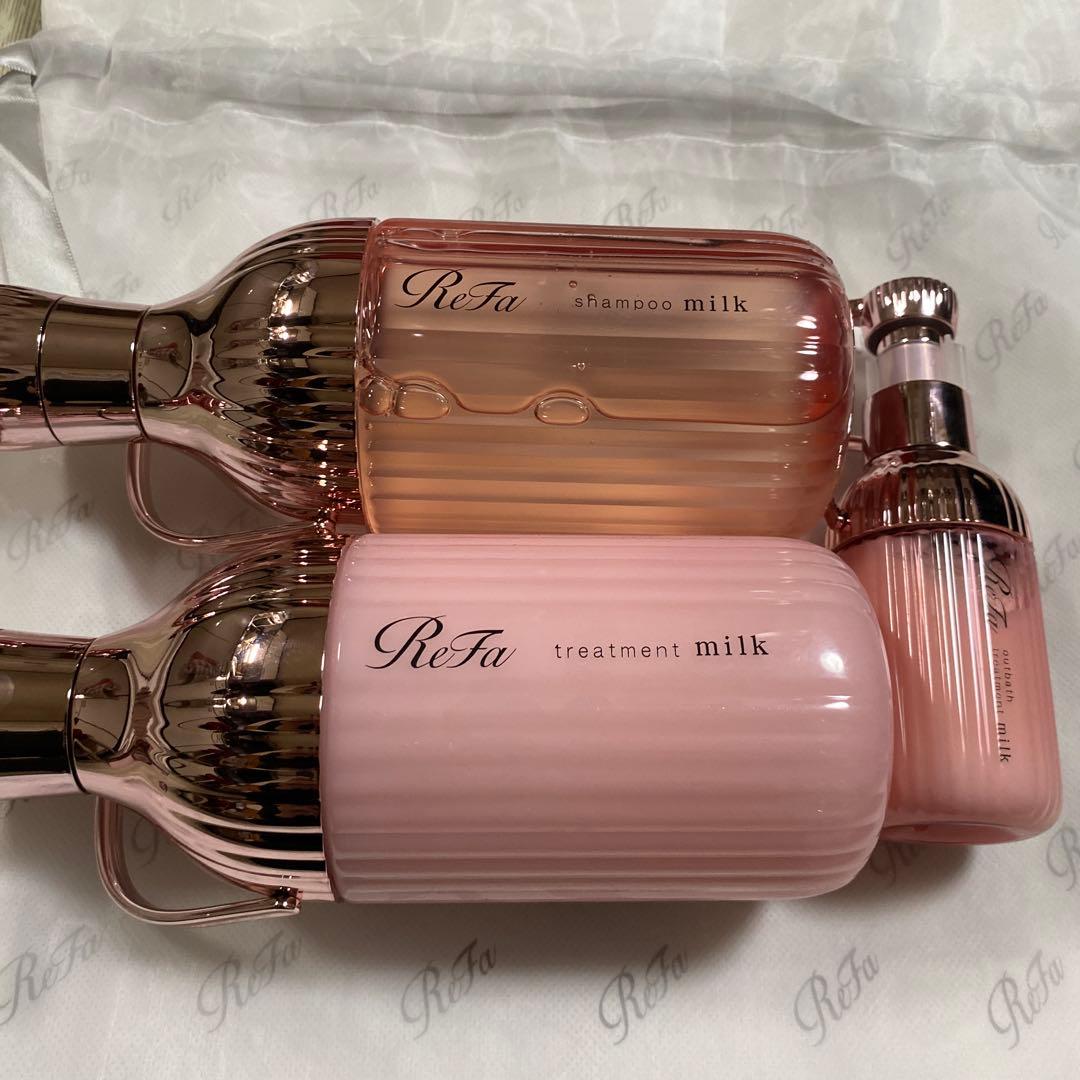 ReFa シャンプーミルク トリートメントミルク 3点セット