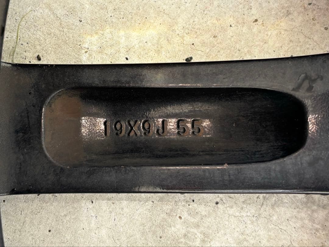 BBS鍛造　LEXUS レクサス　 IS-F 19インチ 純正ホイールセット