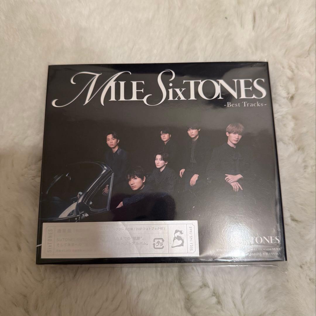 SixTONES MILESixTONES 3形態セット＋銀テープ