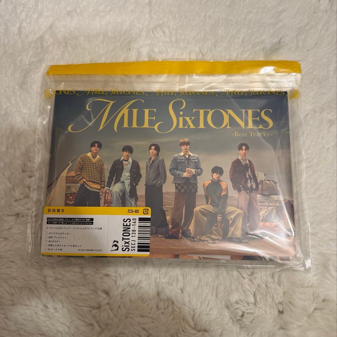 SixTONES MILESixTONES 3形態セット＋銀テープ