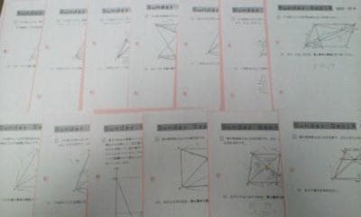 サピックス＊SS特訓＊6年＊算数／鴎友学園対策 全14回 Aプリント完全版＊貴重