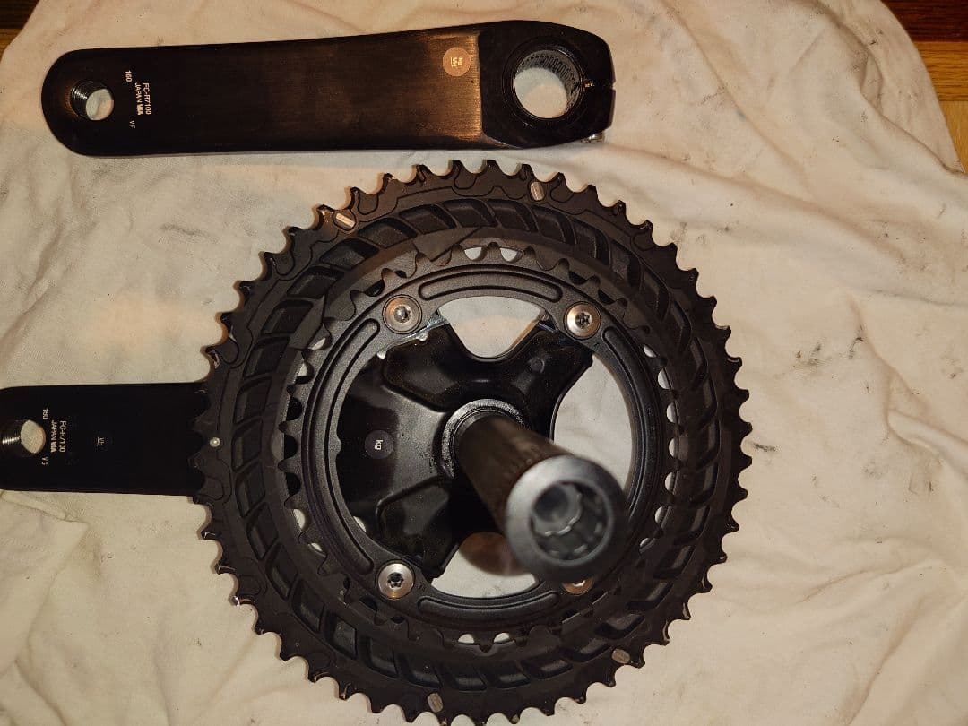 105クランク　160mm　SHIMANO　FC-R7100