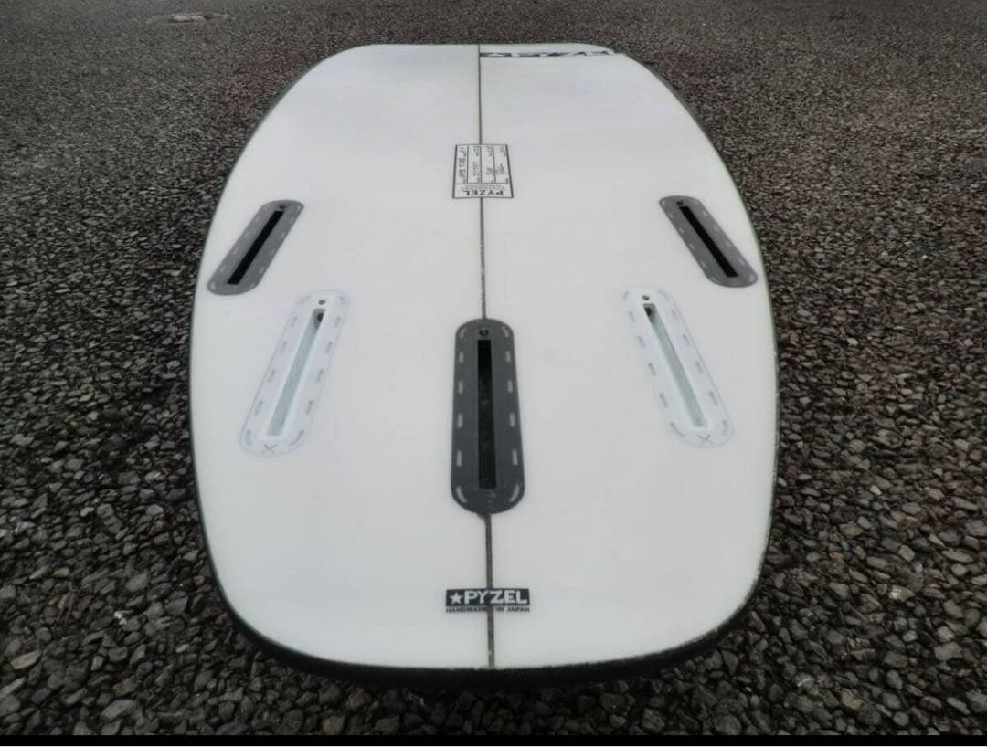 PYZEL ショートボード ホワイトタイガー　5’0”