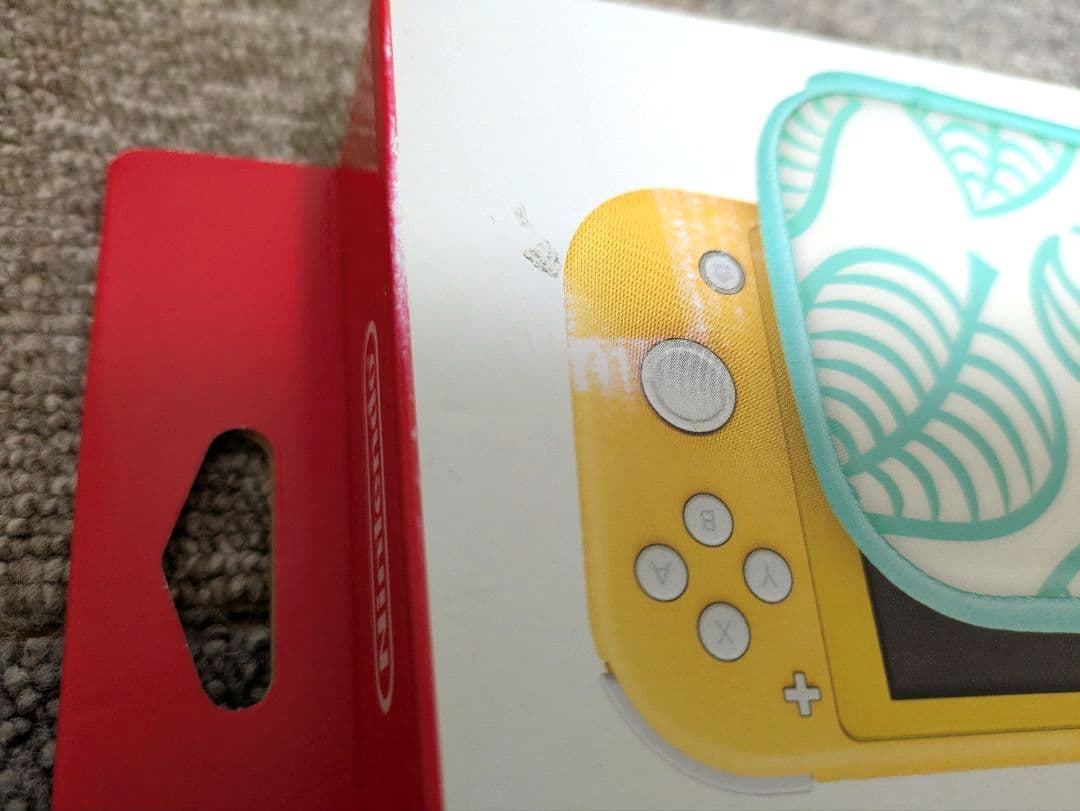 【ほぼ新品】Nintendo Switch Lite イエロー&キャリングケース
