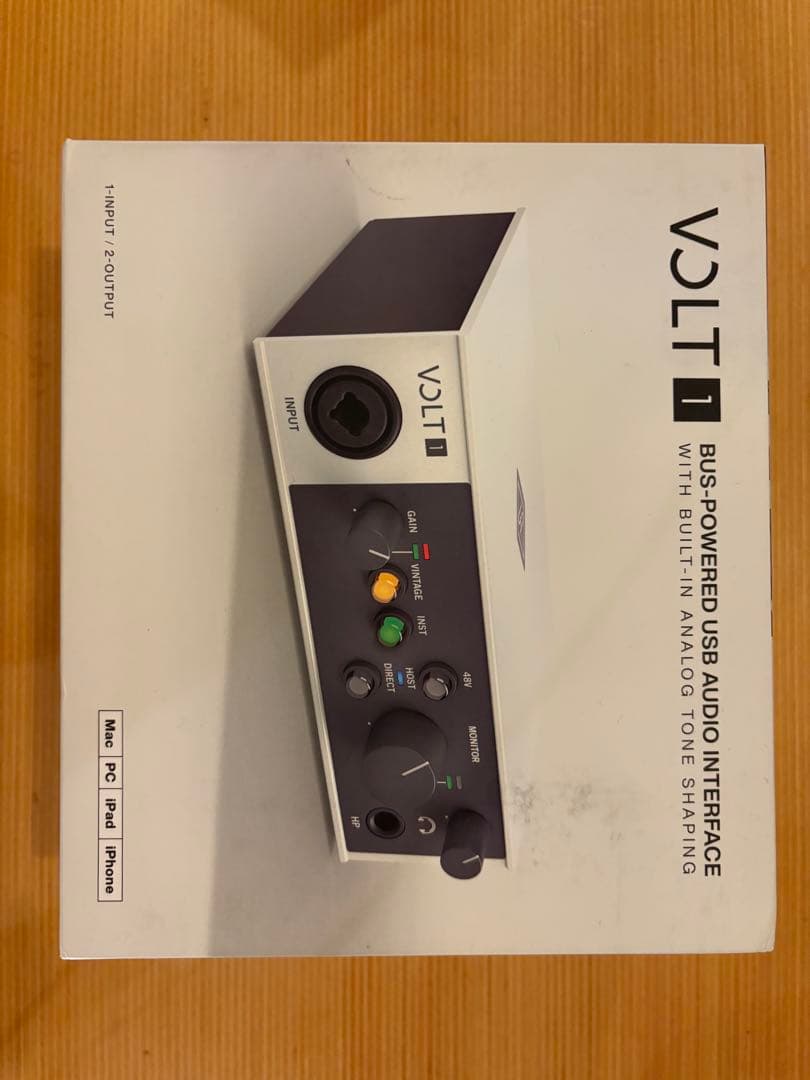 DTM・DAW Universal Audio Volt 1