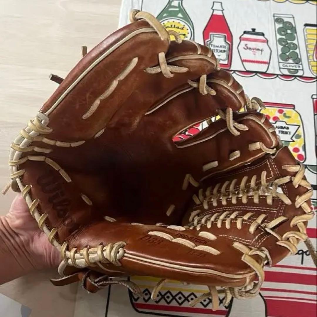 Wilson A2000 硬式グローブ 左利き用　ブラウン