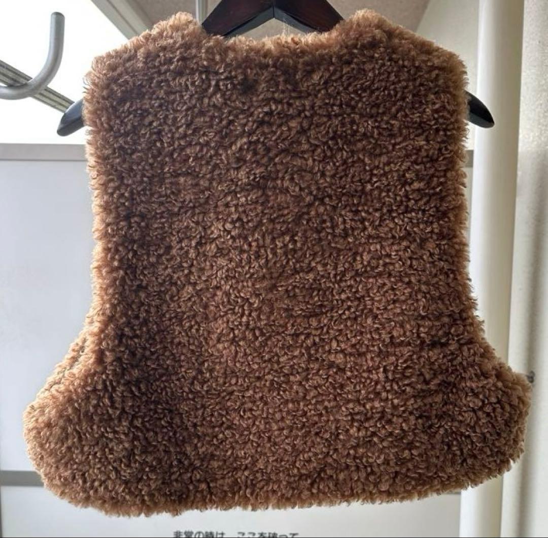 【新品未使用25AW HYKE /ハイク】ボアベスト