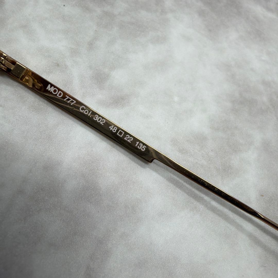 極美品 CAZAL カザール ヴィンテージ眼鏡 度付きメガネ MOD 777