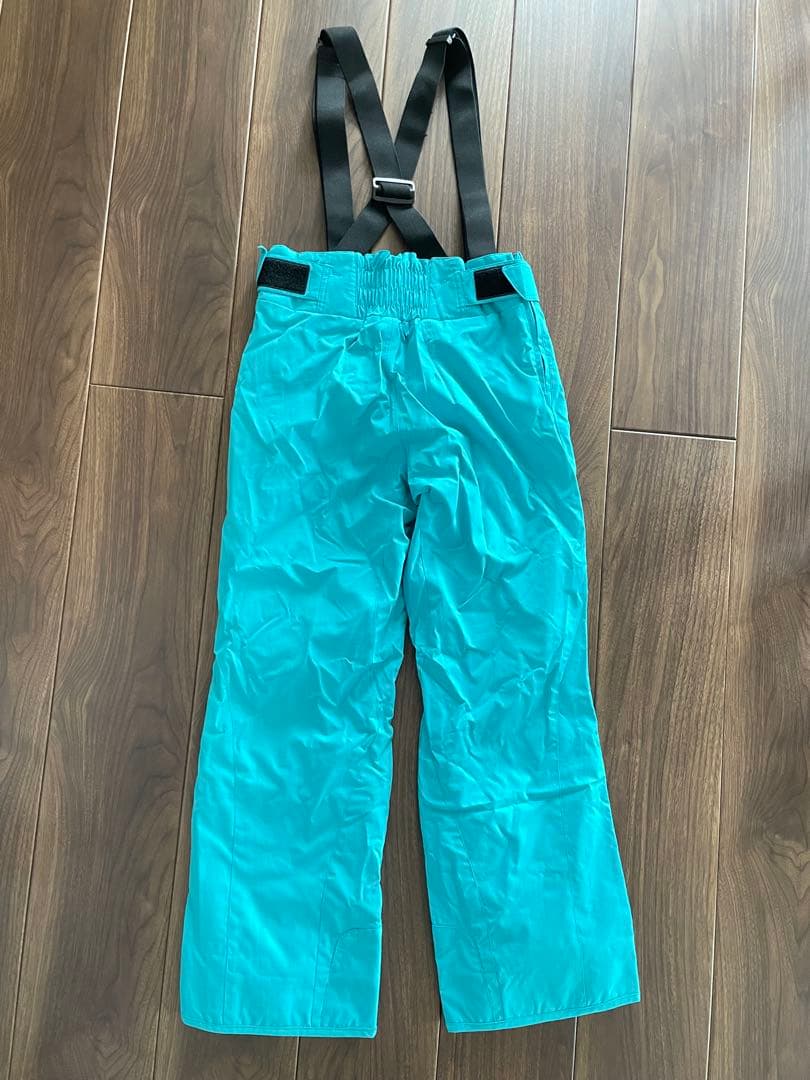 美品 フェニックス スキーウェア上下セット メンズM 黒チェック✖️水色