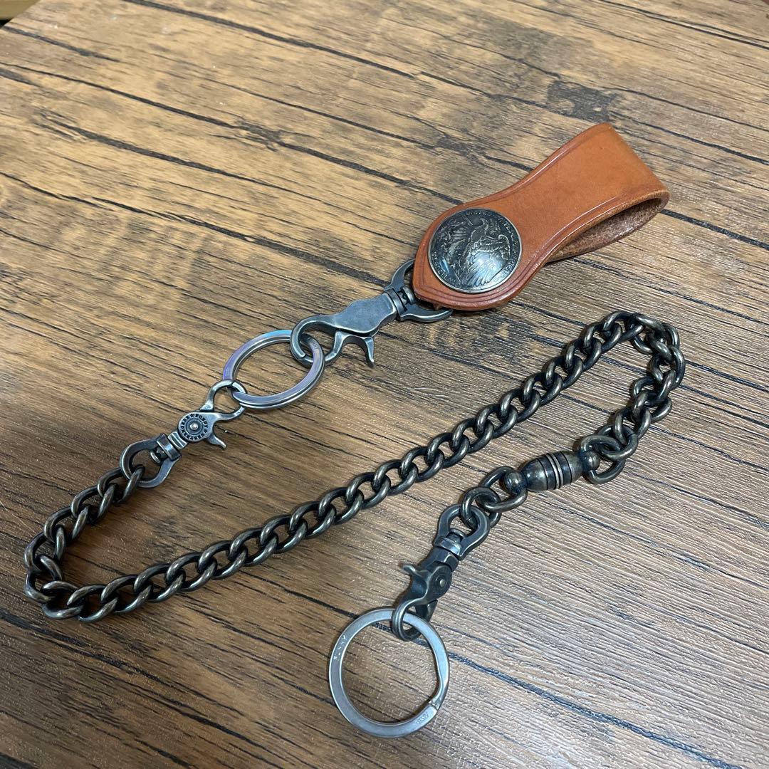 FUNNY Wallet Chain ウォレットチェーン　コンチョ　ビンテージ物