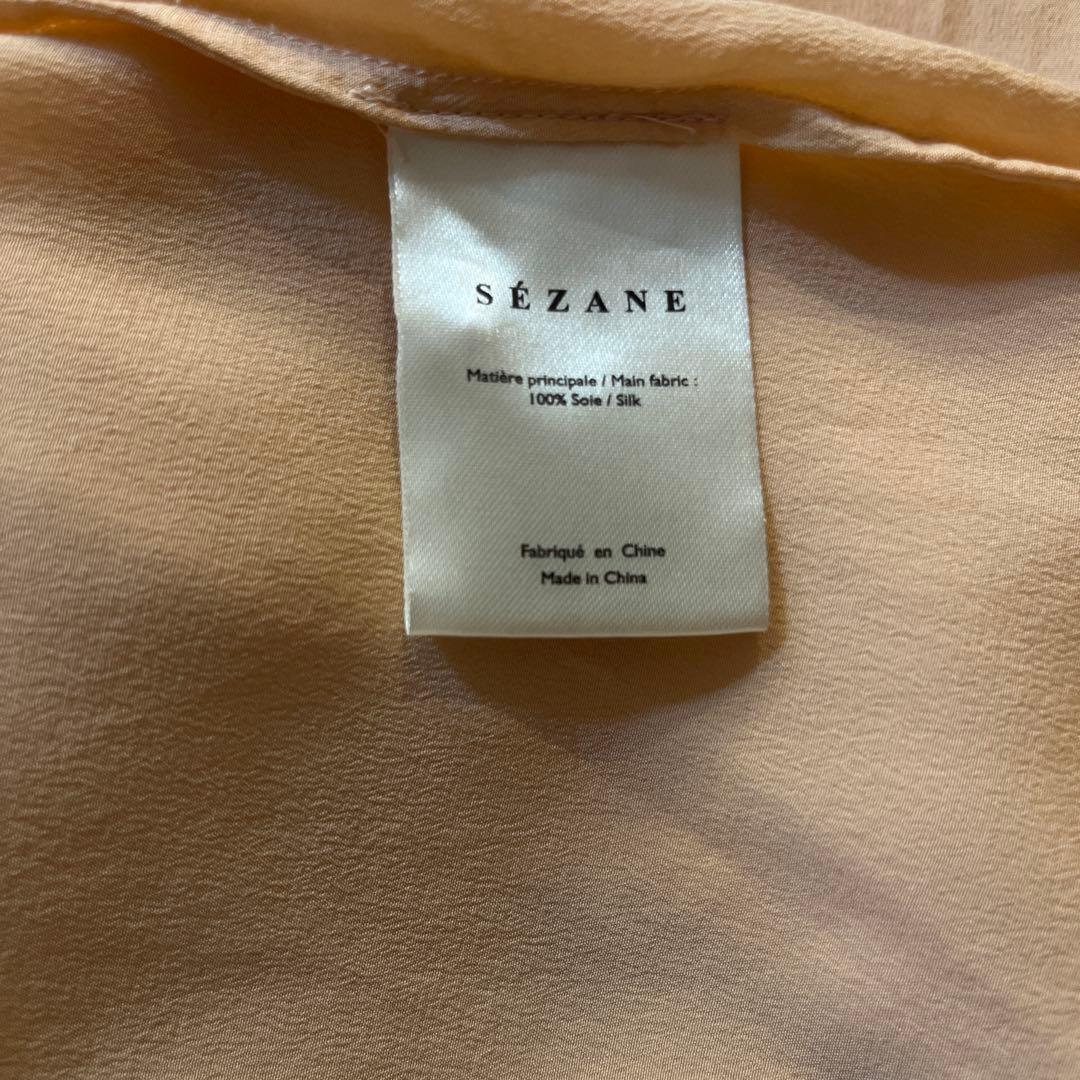 SÉZANE ブラウス 36サイズ　 サーモンピンク