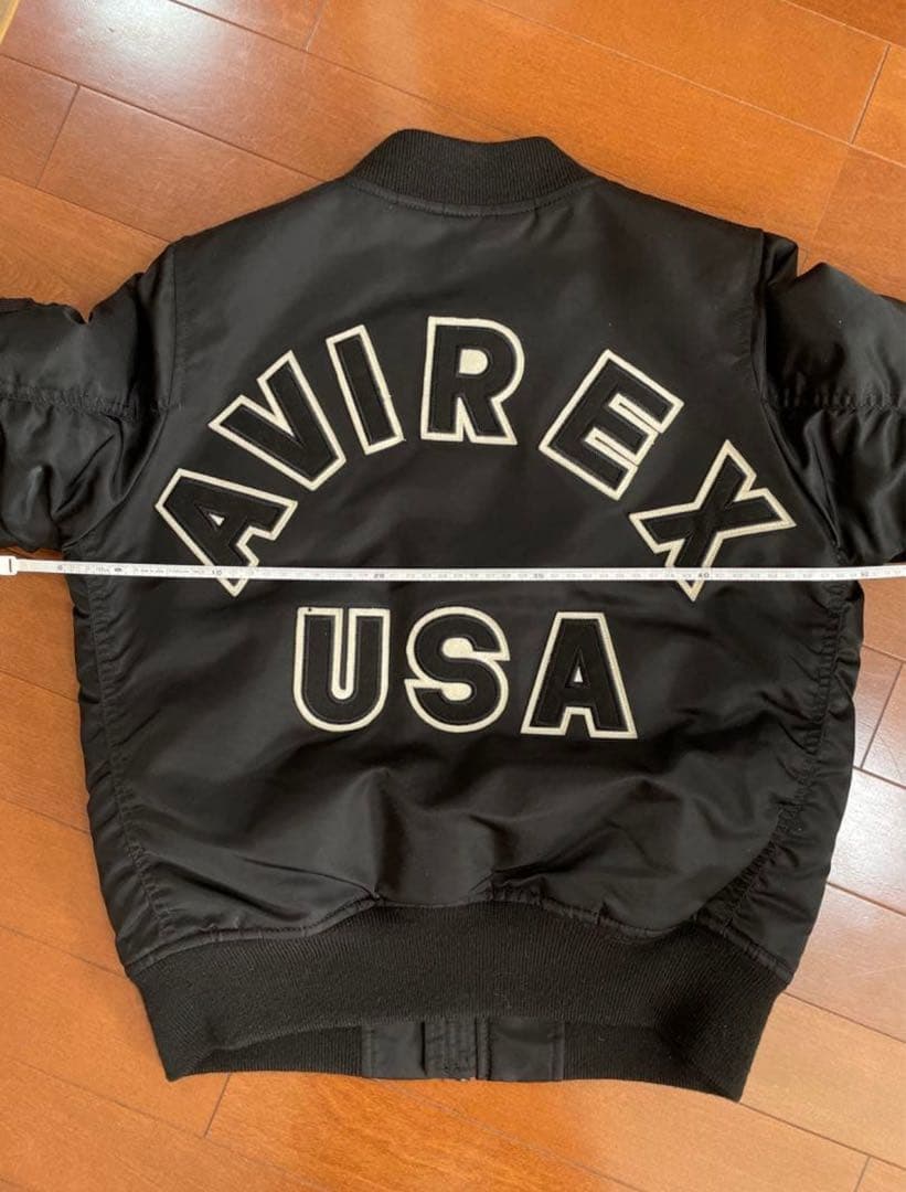 AVIREX MA-1ジャケット ブラック