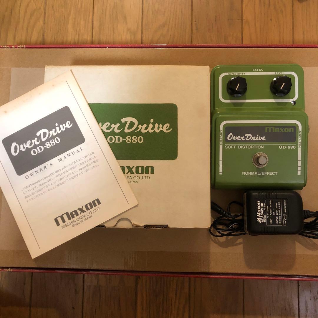 ギター Maxon OD-880 OverDrive SOFT DISTORTION