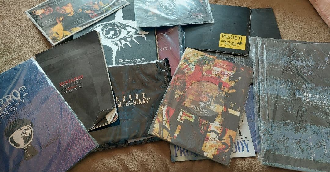 PIERROT ツアーパンフレットセット(12種類分)