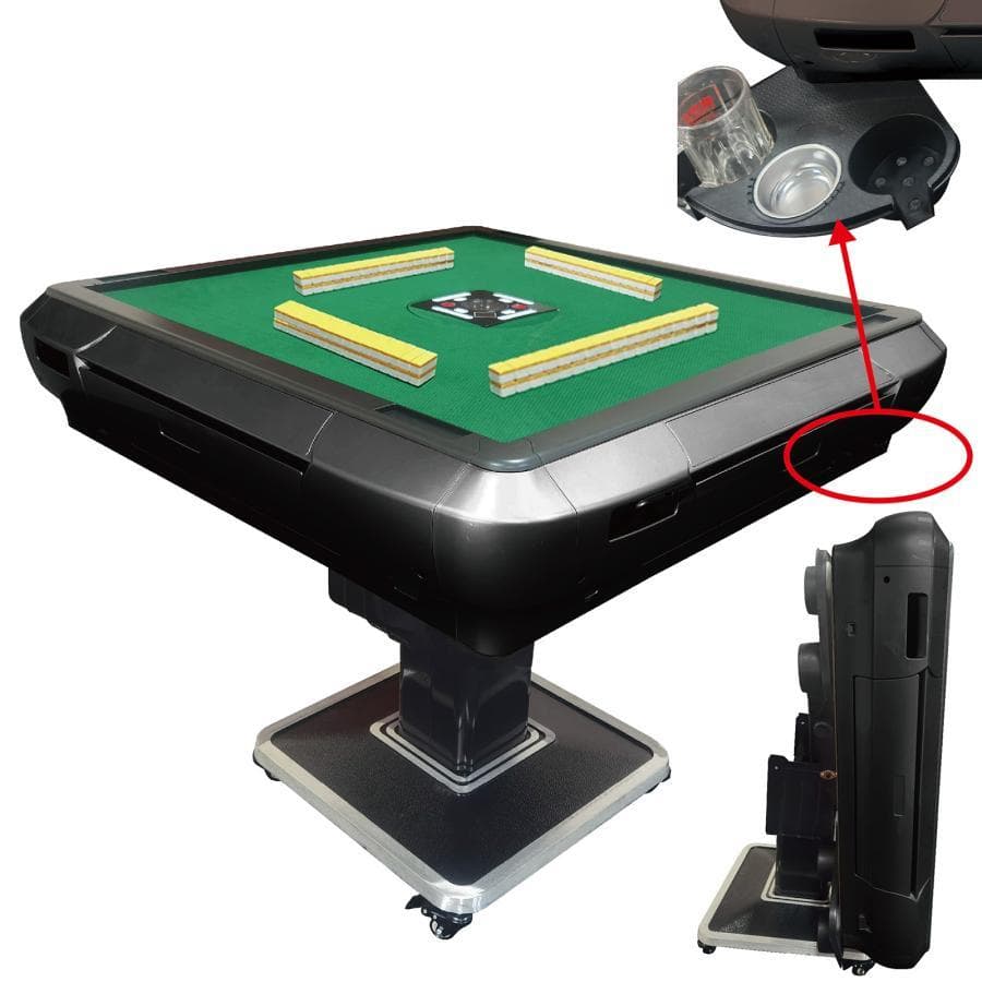 全自動麻雀卓 家庭用 折りたたみ 麻雀卓 全自動卓33mm ブラック2126