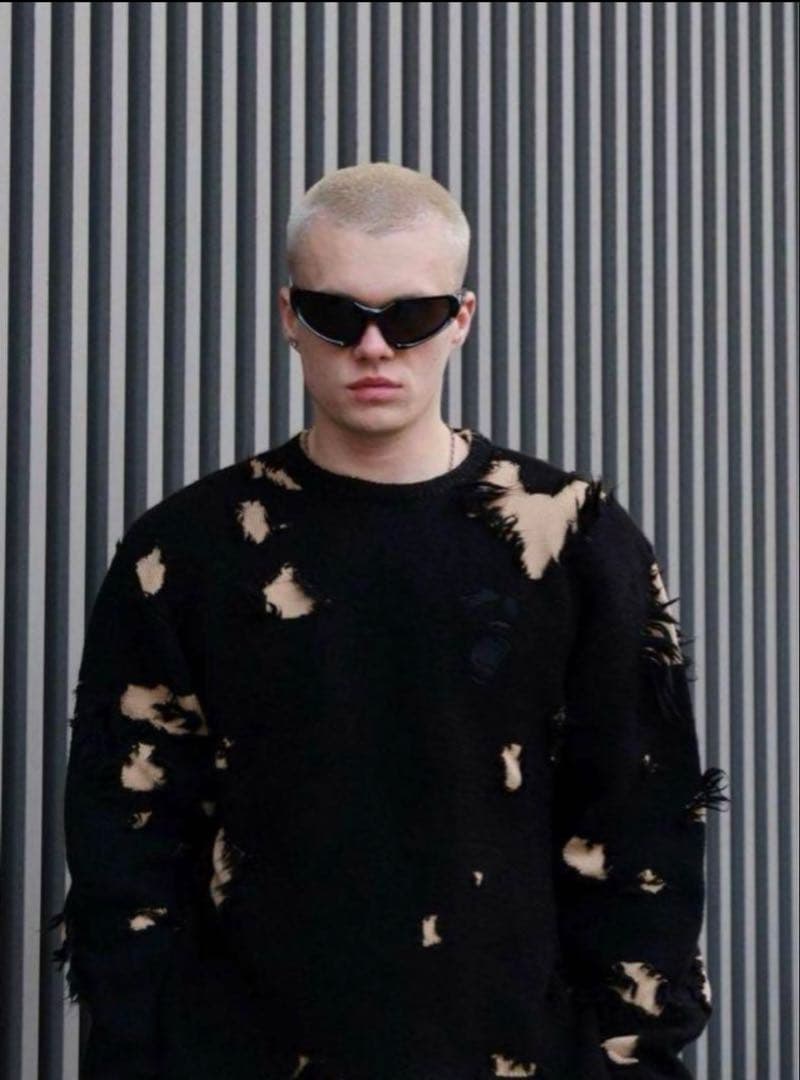 BALENCIAGA バレンシアが　Xpander サングラス ブラック