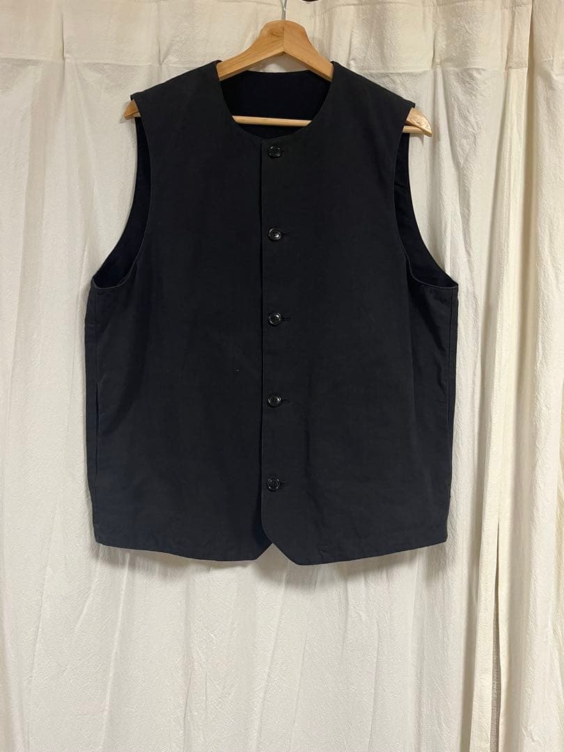 トップス CONFECT COTTON LINEN VEST