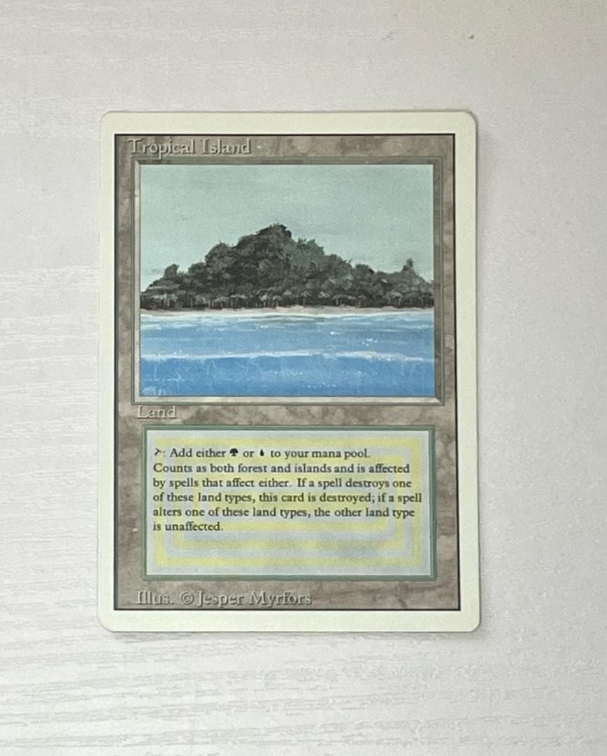 【送料無料】MTG Tropical  トロピカルアイランド 3ED