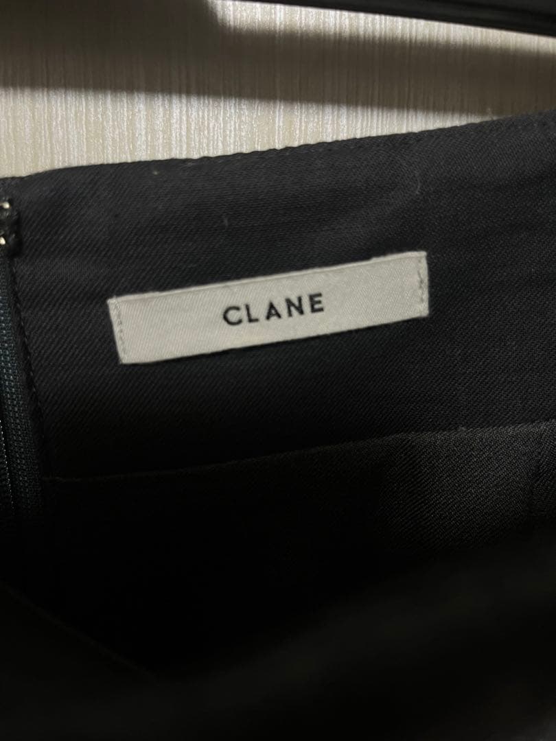 正規品　CLANE CONSTRUCTIVE MINISKIRT クラネ　グレー
