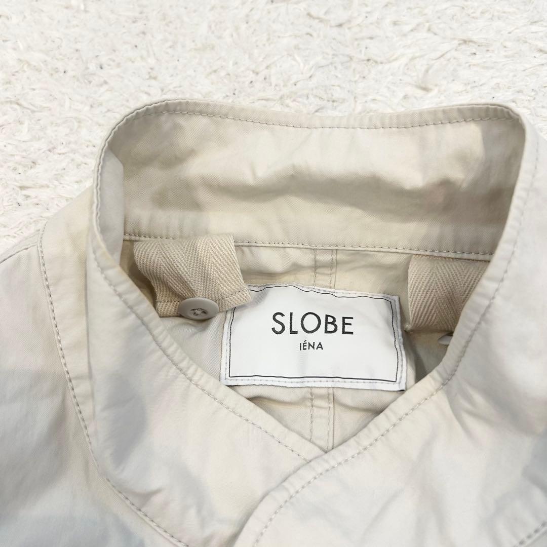 スローブイエナ　3WAYモッズコート　ホワイト　グレー　ライナー付き　36
