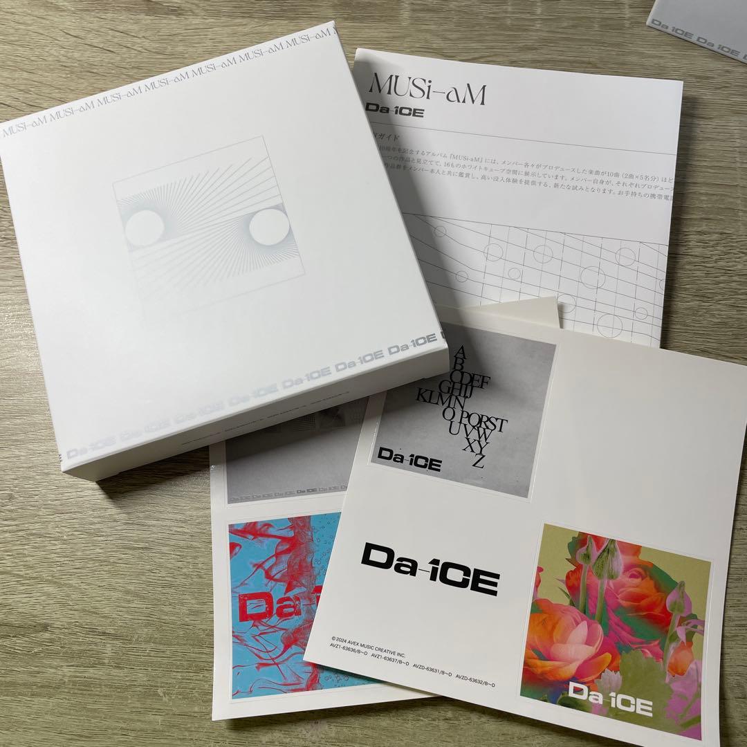 Da-iCE MUSi-aM 初回生産限定盤(CD＋3Blu-ray)