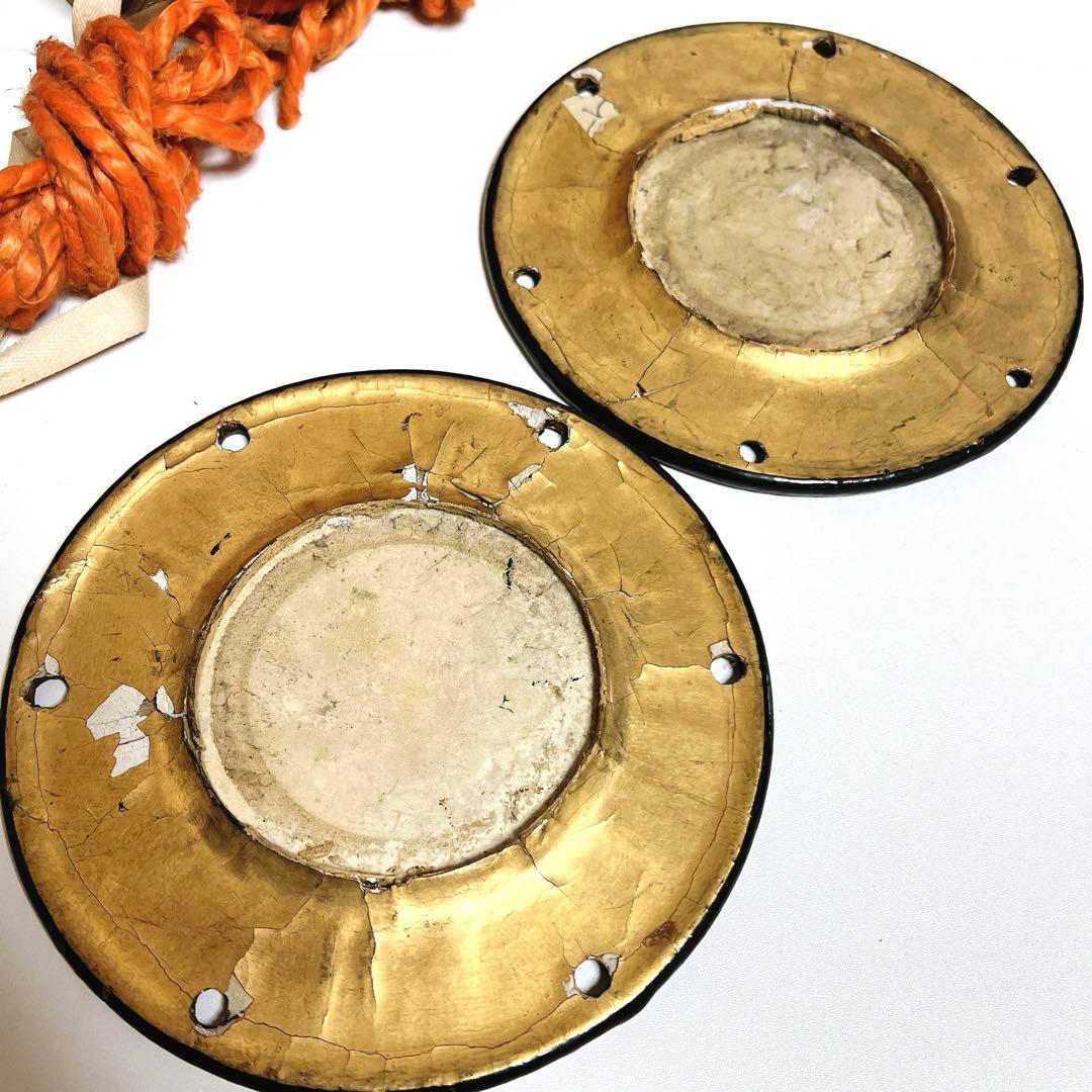 【希少】鼓　蒔絵　小鼓　胴　和楽器　漆塗り　伝統芸能　能 歌舞伎　竹雀　金彩