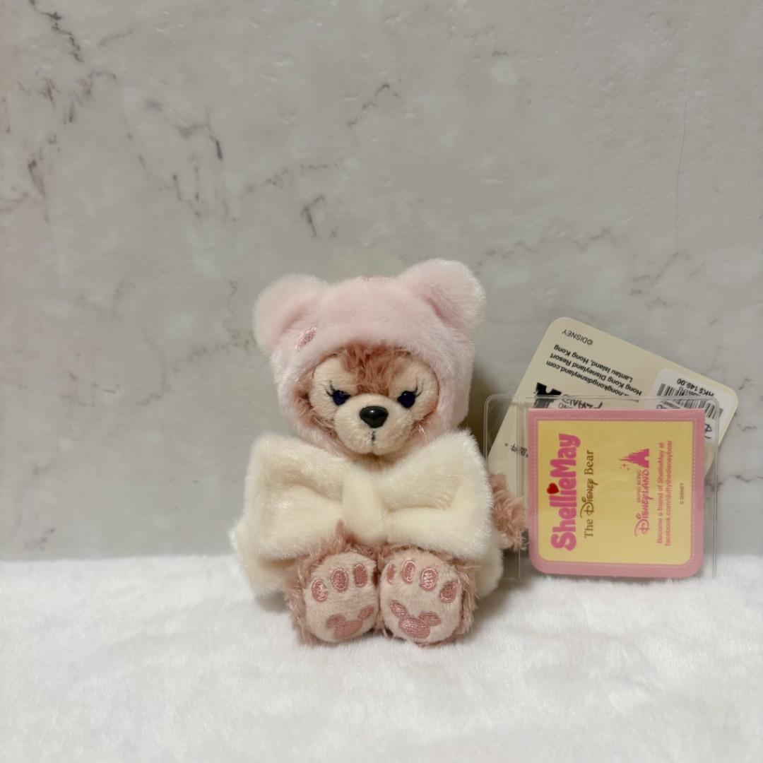 香港ディズニー限定 ダッフィーフレンズ 冬日シリーズ ぬいぐるみキーチェーン