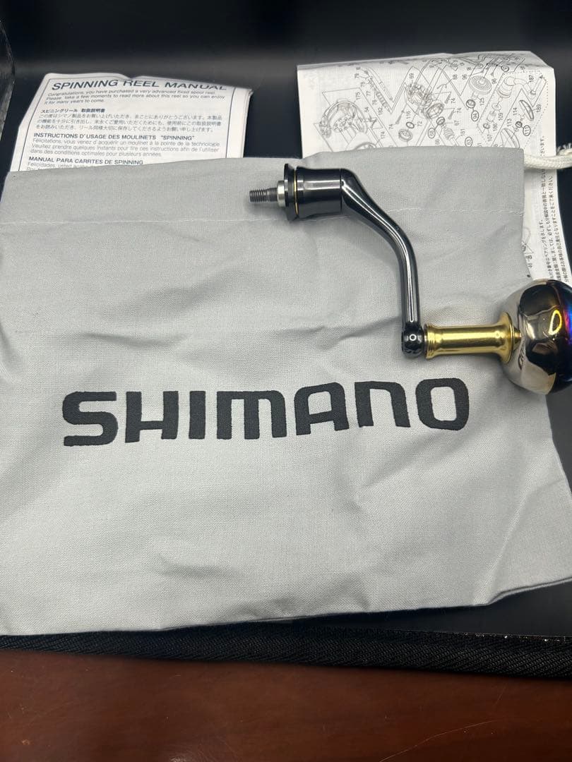 シマノ 20 ツインパワー 4000MHG リブレハンドルノブ 付き