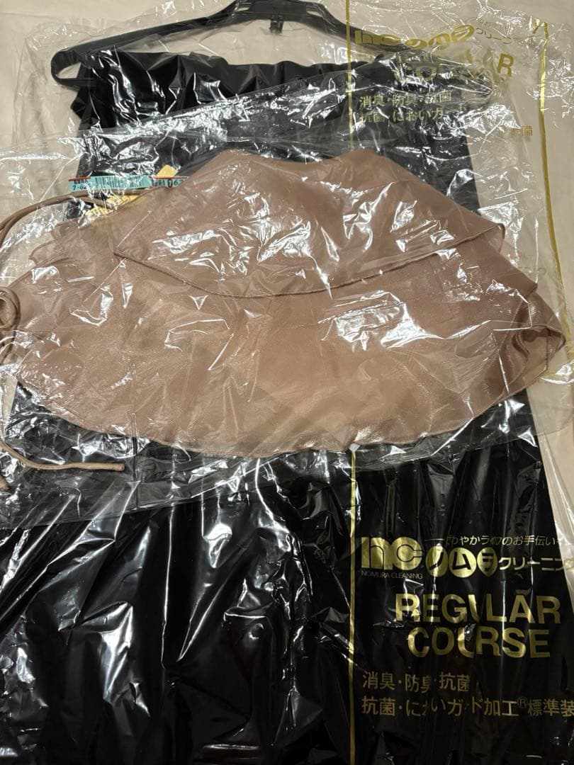 【nさん専用】アシンメトリーティアードフリル3WAYベロア