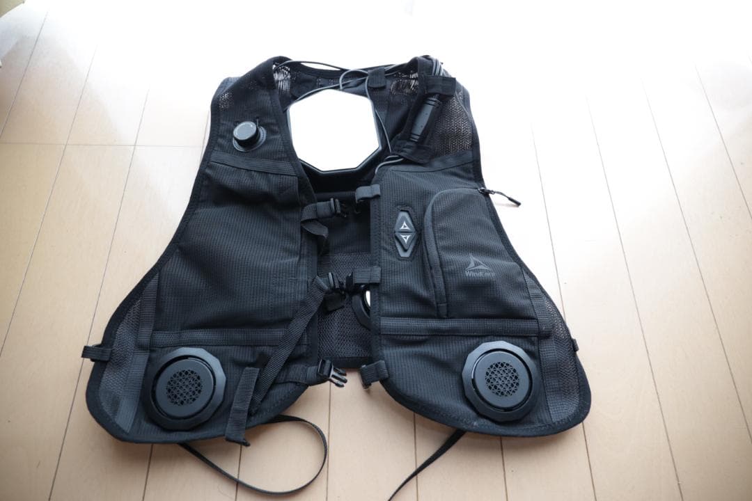 冷却機能付きクールベスト ブラック