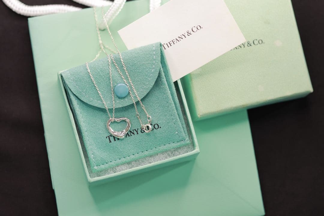 Tiffany & Co.ネックレス オープンハートペンダント