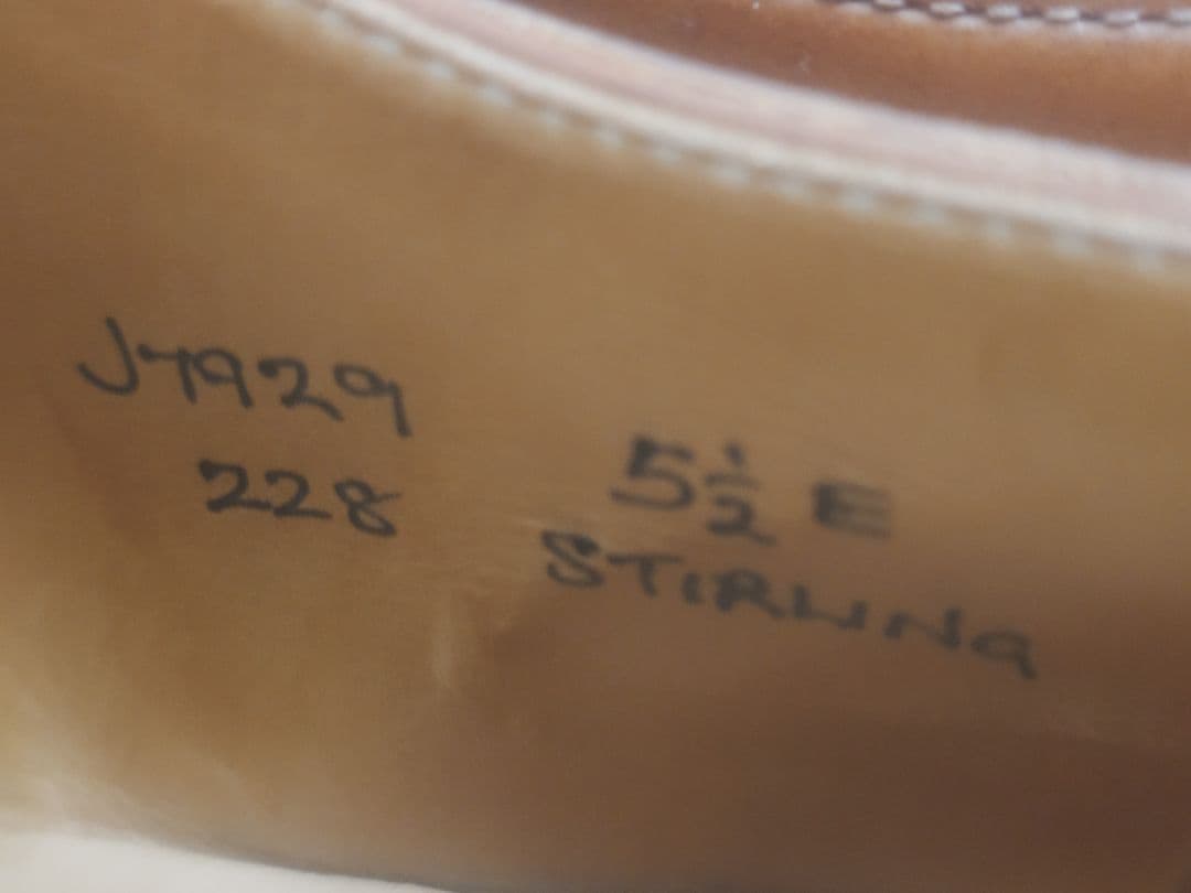 クロケットアンドジョーンズ　ウィスキーコードバン　51/2E