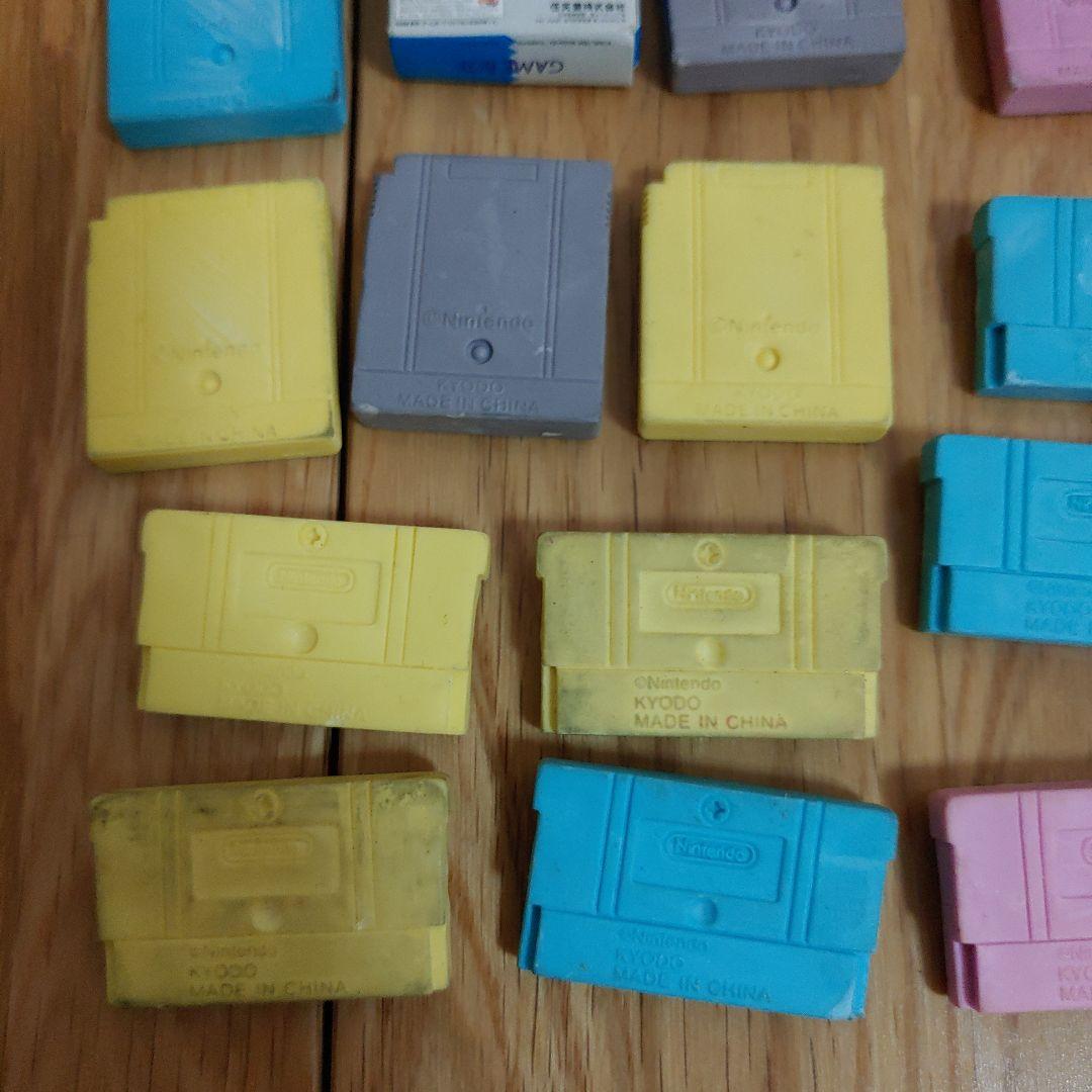 ゲームボーイ　アドバンス　GBA まとめ売りセット　ミニチュア消しゴム