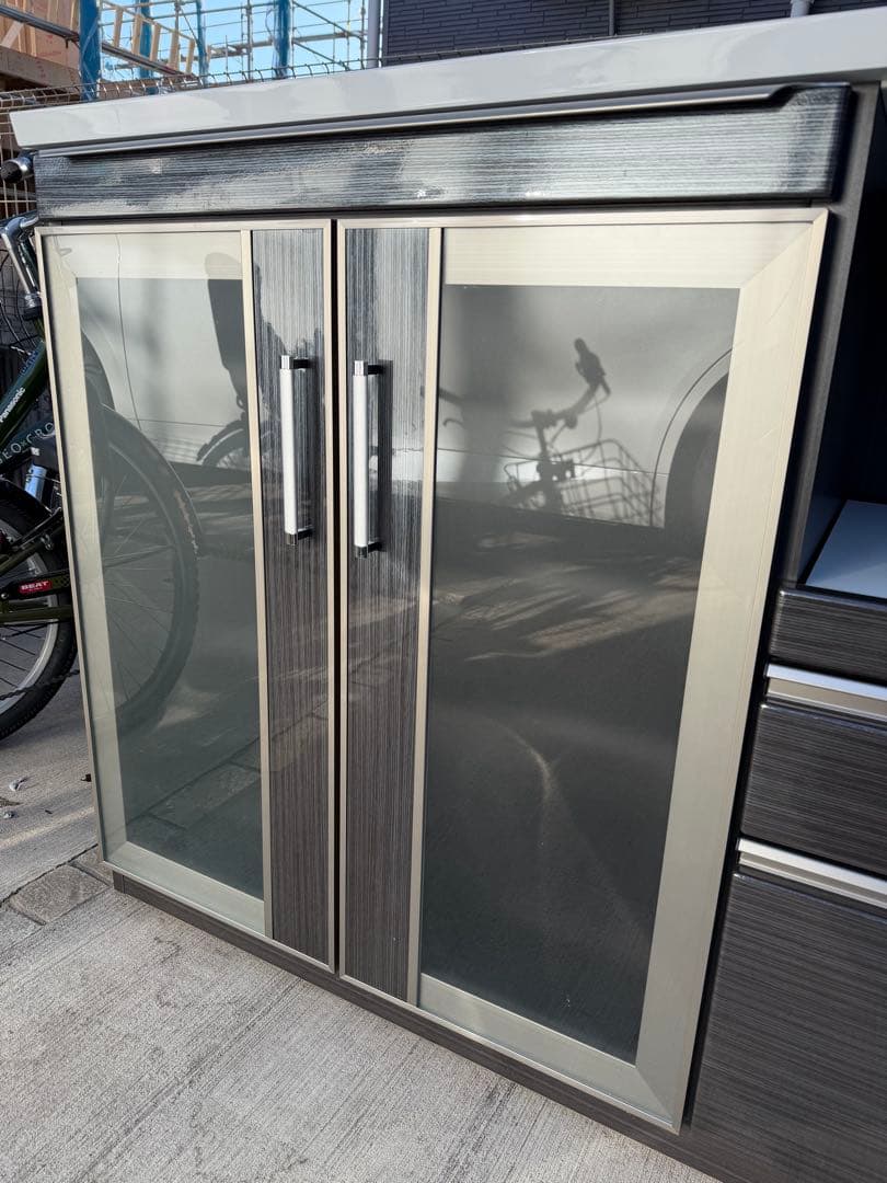 【美品】三幸ジャパン キッチンカウンター レンジボード