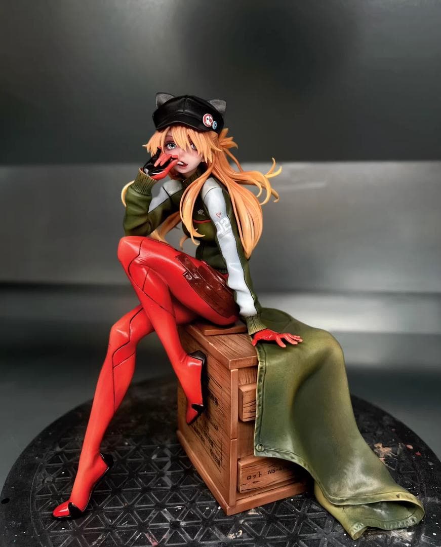 新世纪エヴァンゲリオン アスカ EVA 再塗装 フィギュア