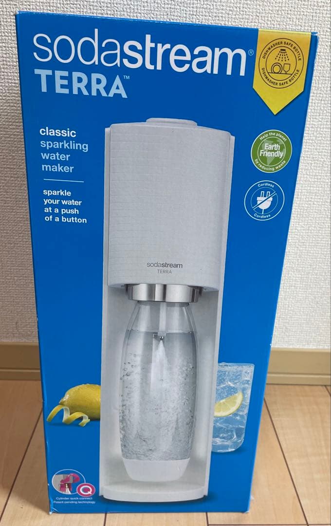 SodaStream TERRA ソーダストリーム　ホワイト