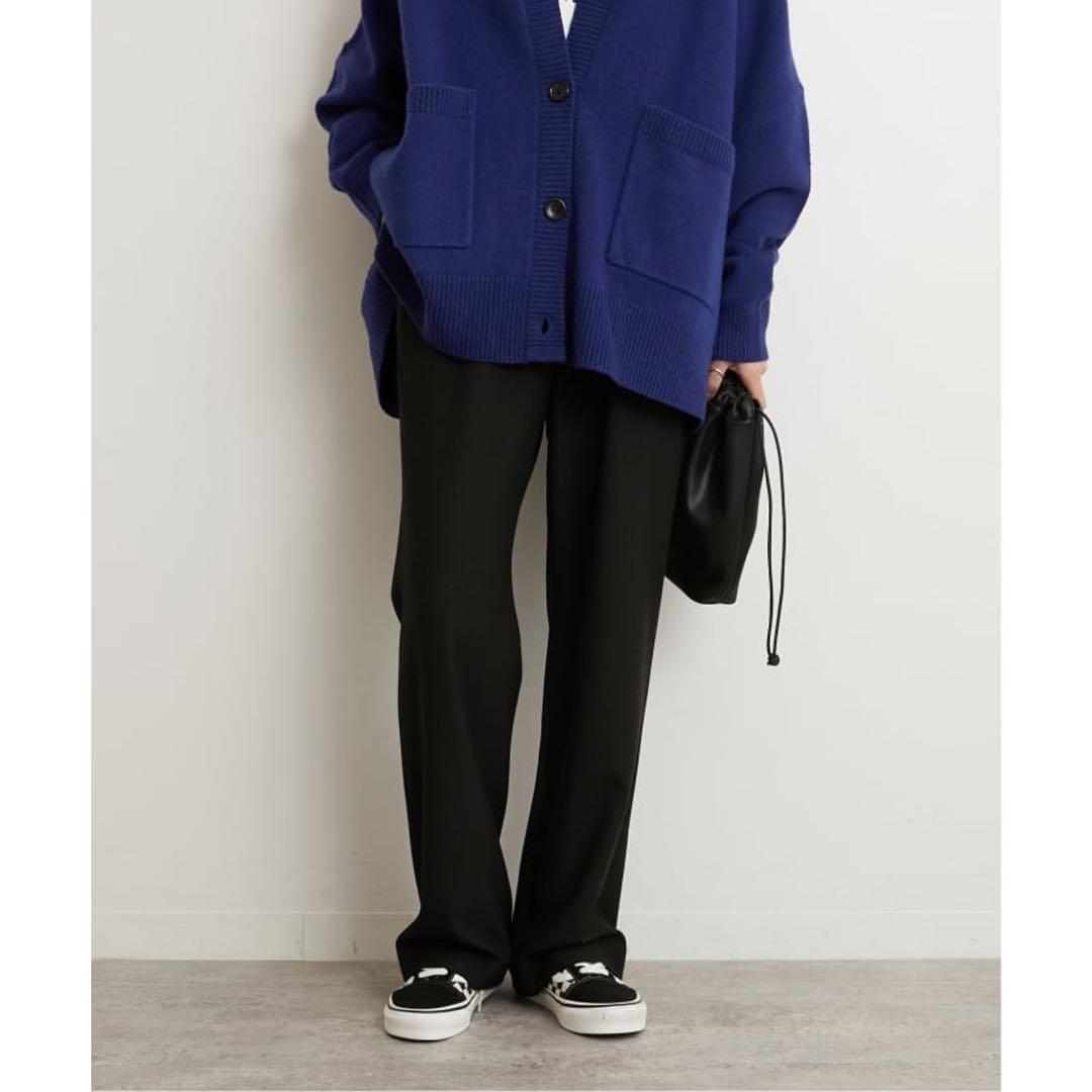 ジャーナルスタンダードレリューム　サーモサキソニー裏起毛パンツ　ブラック36