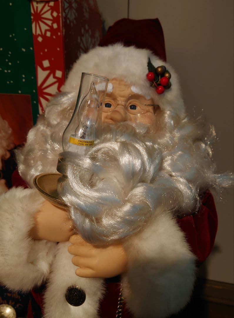 アンティーク　サンタクロース置物人形　ビンテージ