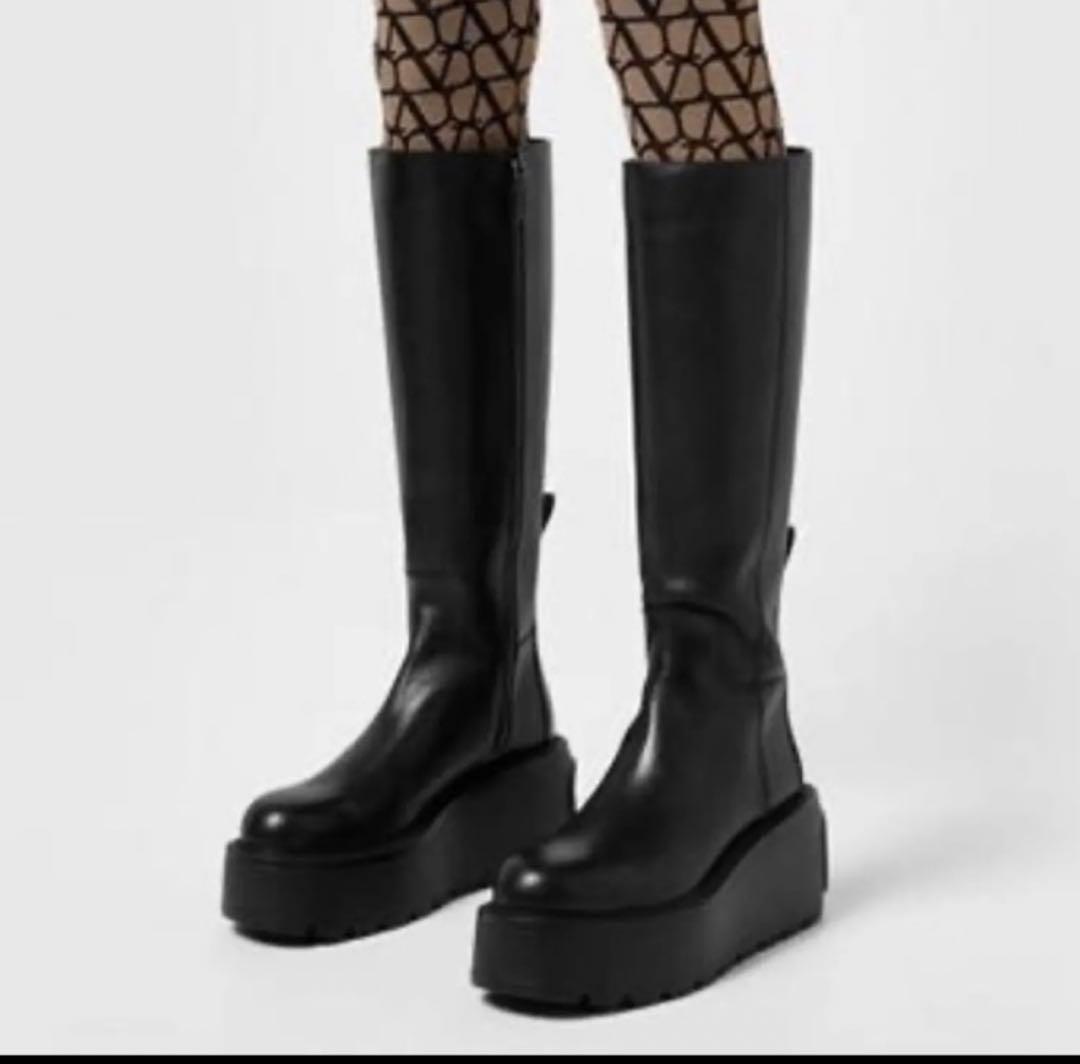 ヴァレンティノ★ユニークソールブーツ37