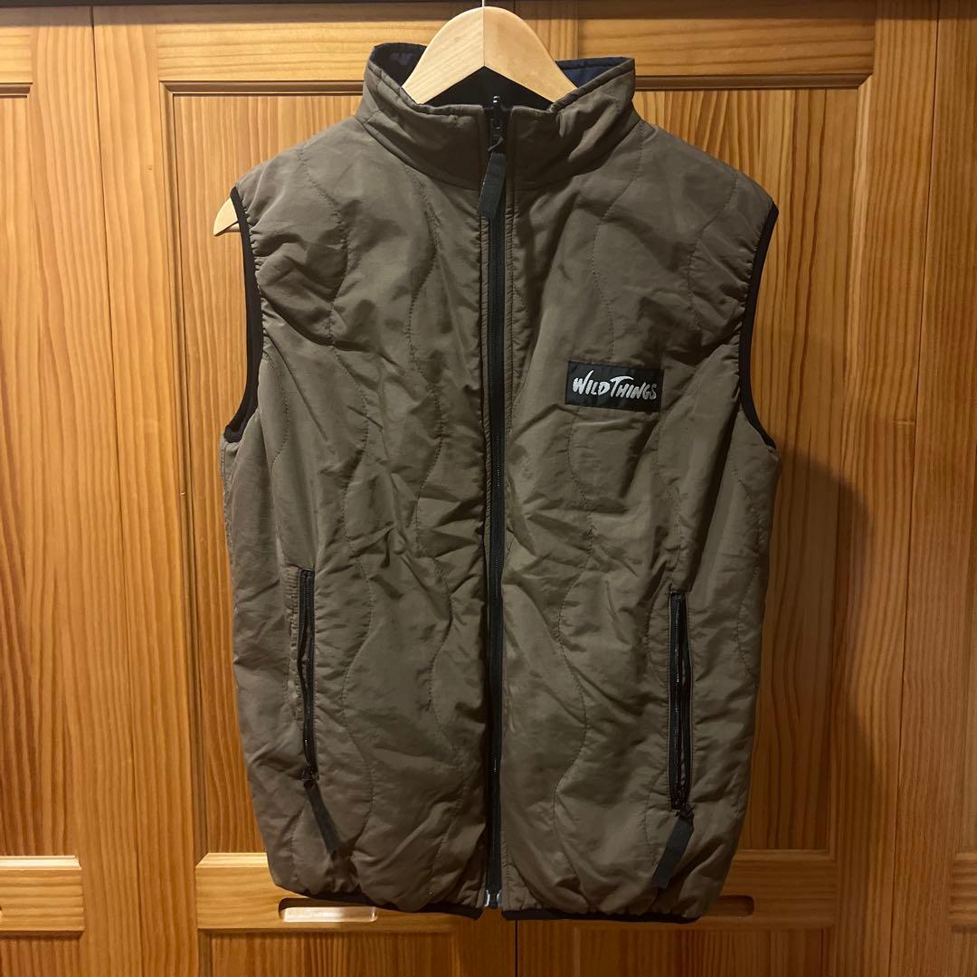 WildThings ワイルドシングス　リバーシブルベスト　プリマロフト