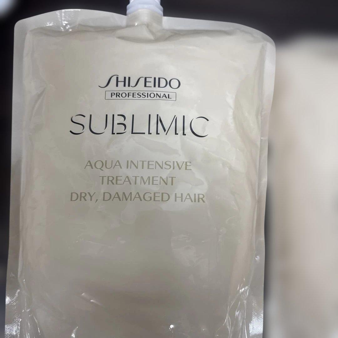 資生堂プロ サブリミック アクアインテンシブ トリートメント D 1800g2個